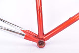 Red Sirocco Professional vintage road bike frame in 55 cm (c-t) / 53.5 cm (c-c) with Super Vitus (or/and Columbus) tubing from the 1980