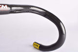NOS ITM Hi-Tech Alu Carbon Fibre double grooved ergonomical Handlebar in size 40(c-c) and 26.0mm clamp size from the 1990s - 2000s