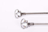 Campagnolo pre cpsc quick release set Record and Super Record, #1001/3 and #1006/8 front and rear Skewer from the 1950s - 1970s