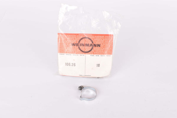 NOS Weinmann #106.26 single top tube cable housing guide clip / clamp outer band for lateral guiding