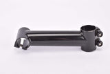 NOS black steel 1 1/8" ahead stem in size 130mm with 25.4mm bar clamp size