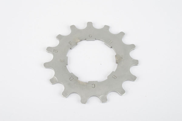 NEW Campagnolo Record #CS-8AL light alloy Sprocket with 15 teeth from the 1990s NOS