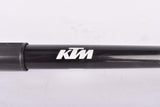 NOS KTM labled black frame bike pump in 455 - 535mm, produced by sks
