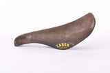 Brown Selle San Marco Concor Supercorsa Laser Saddle from the 1980s - 1990s