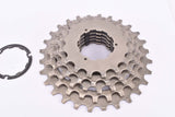 Shimano 600 Ultegra #CS-6400-6 6-speed Uniglide Cassette with 13-28 teeth from the 1980s - 1990s