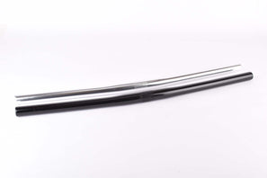 Straight Handlebar, Aluminium, 25.4 mm clamp size, silver + black