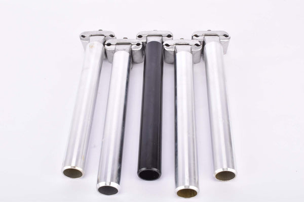 NOS Kalloy silver and black seatposts in 26.8, 27.2 and 28.4 diameter from the 1990s (5 pcs / 10 pcs)