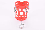 NOS REG  #230 red water bottle cage for handlebar mount from the 1950s - 1960s