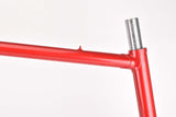 NOS red Romani frame in 63.0 cm (c-t) / 61.5 cm (c-c)