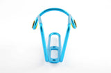 NEW blue anodized Elite Ciussi Light Weigth Tubular Alu water bottle cage from 1990s NOS