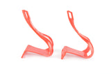 NOS Giant toe clip set in red