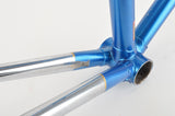 Blue Chesini frame  in 61.5 cm (c-t) / 60 cm (c-c), with Columbus tubing