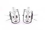 NOS Gipiemme Sprint #300SA Pedal Set with toe clips from the 1970s - 1980s