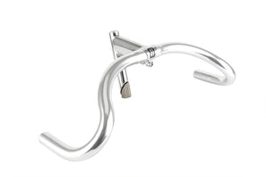 3ttt Mega Chromix Stem (90-130mm, 25.4 clamp) / Randonneur Handlebars (440mm, 25.4 clamp)