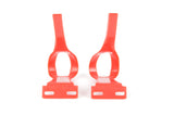 NOS Giant toe clip set in red