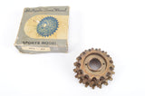 NEW Sports Model 5-speed Freewheel with 14-18 teeth from the 1980s NOS/NIB