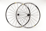 Wheelset with Mavic Akysium clincher rims and Mavic hubs from the 2010s