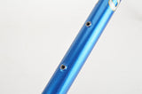 Blue Chesini frame  in 61.5 cm (c-t) / 60 cm (c-c), with Columbus tubing