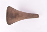 Brown Selle San Marco Concor Supercorsa Laser Saddle from the 1980s - 1990s