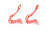 NOS Giant toe clip set in red