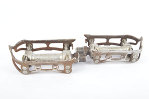 Campagnolo Record Strada #1037 Pedals with english threading from the 1960s - 80s