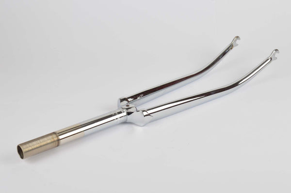 NEW 1" Tange threaded chrome steel fork from the 1980s NOS