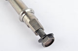 Campagnolo Super Record #4031 first Gen Hollow Ti Axle marked 70-SS-120 from the 1970s -80s