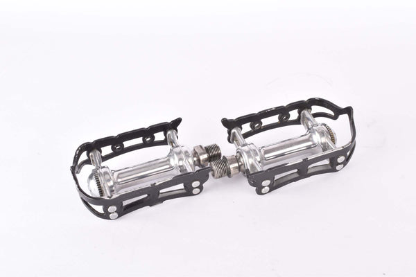 Campagnolo Super Record Strada #4021 Pedals with titanium axle from the 1970s - 80s