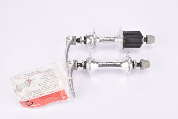 NOS Shimano Ultegra #HB-6500 #FH-6500 9-speed Low Flange Hub Set with 32 holes from the 2000s