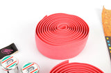 NEW 3ttt cork pink handlebar tape with silver end plugs from the 1980s NOS/NIB