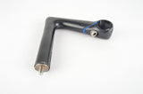 Cinelli XA black anodized stem in size 115mm with 26.4mm bar clamp size from the 1980s - 2000s