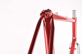 NOS red Romani frame in 63.0 cm (c-t) / 61.5 cm (c-c)