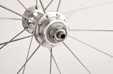 Wheelset with Rigida DP18 clincher rims and Sachs New Success hubs from 1980s