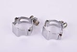Steel Water Bottle Cage Clamps (2 pcs) from the 1970s - 80s
