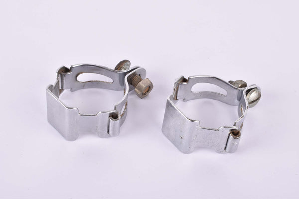 Steel Water Bottle Cage Clamps (2 pcs) from the 1970s - 80s