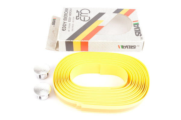NEW Silva yellow Eddy Merckx handlebar tape from the 1980s NOS/NIB