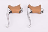 NOS Saccon Altex Aero Brake Lever Set with brown Hoods from the 1980s
