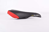 Black and Red Velo Plush Carbon optics Saddle
