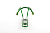 NEW green anodized Elite Ciussi Light Weigth Tubular Alu water bottle cage from 1990s NOS