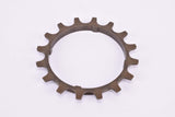 NOS Suntour Perfect #A (#3) 5-speed and 6-speed Cog, Freewheel Sprocket with integrated spacer, with 16 teeth from the 1970s - 1980s