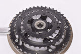 Prowheel Index tripple Crankset with 42/34/24 Teeth and chainguard in 170mm length from the 1990s ~ 2000s