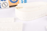 NOS Bike Ribbon Cork Plus branded Ciöcc handlebar tape in white from the 1980s