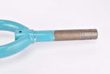 NOS 28" Turquoise Trekking Steel Fork with Eyelets for Fenders and Rack