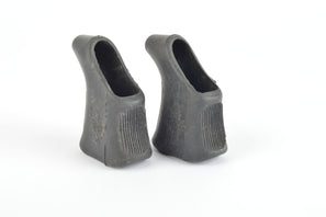 NOS Campagnolo Super Record / Record / Gran Sport black brake lever hoods with worldlogo