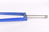 28" Gios Torino (Super Record) fork in blue from the early 1980s
