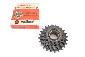 NEW Maillard Helicomatic 6-speed Freewheel with 14-24 teeth from the 1980s NOS/NIB