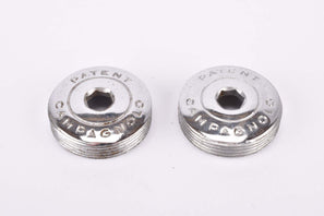 Campagnolo crank set dust caps #756 from the 1950s - 1980s