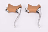 NOS Saccon Altex Aero Brake Lever Set with brown Hoods from the 1980s