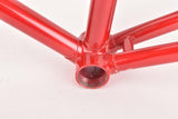 NOS red Romani frame in 63.0 cm (c-t) / 61.5 cm (c-c)