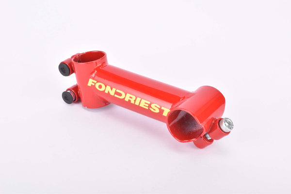 NOS Fondriest labled red ITM "Eclypse" 1" ahead stem in size 100mm with 25.4mm bar clamp size